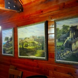 JOE SAMBATARO Original Oil Paintings Triptych